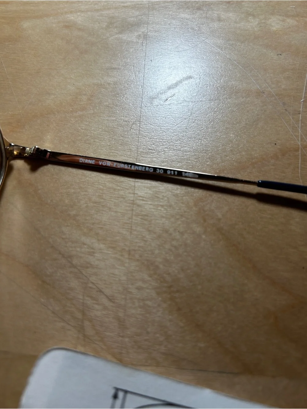 Diane von Furstenberg glasses